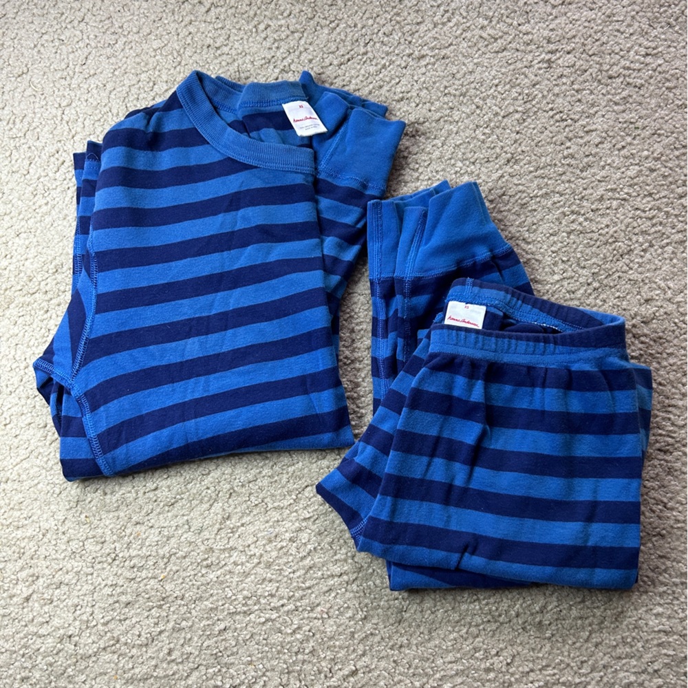 Hanna Anderson Long sleeve and Pant Adult Pajamas